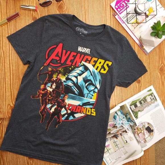 Marvel Other - NWOT MARVEL AVENGERS ENDGAME gray t-shirt size M